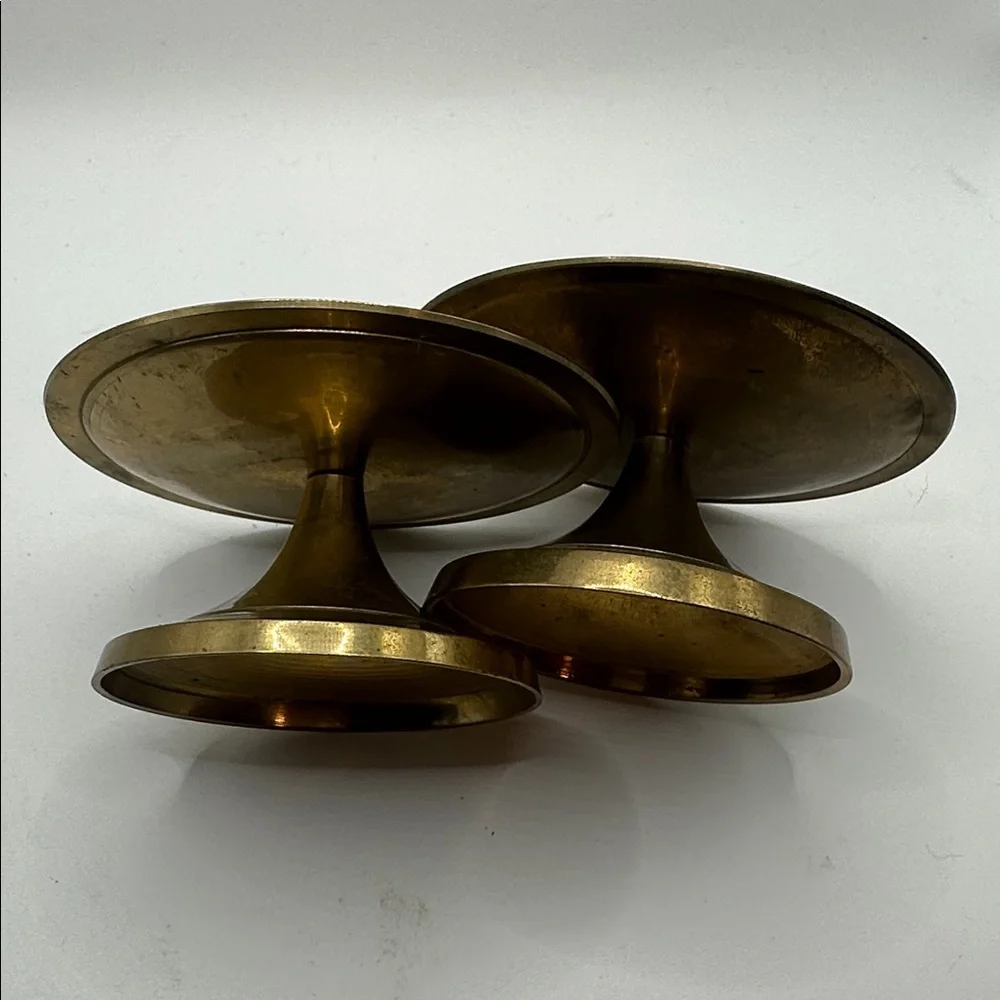 Elegant Gold Candle Holders
